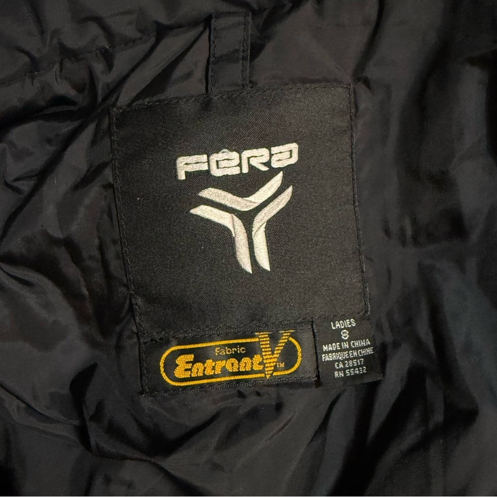 Fera Ski Jacket Thermolite Entrant V Women’s‎ 8 Black Cream - Picture 15 of 16